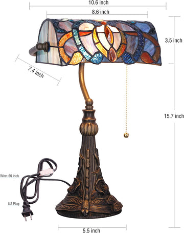 Werfactory® Banker Lamp 15" Tall